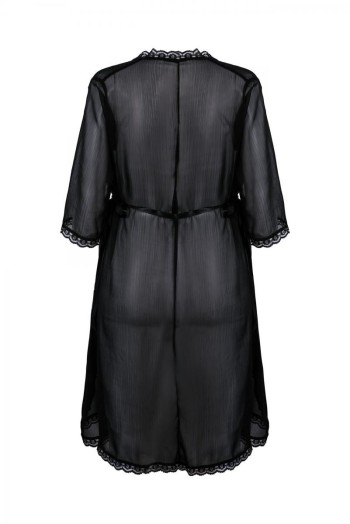 schwarzer Kimono AA0521295 - XL/2XL