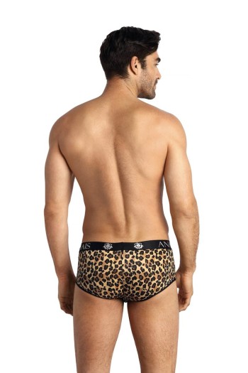 Herren Brief Shorts 052816 Leopard - S