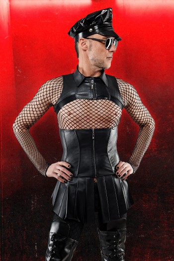 Taillencorsage BODante001 schwarz - XL