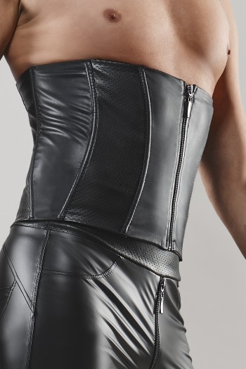 Taillencorsage BODante001 schwarz - XL