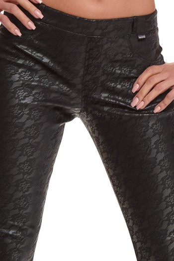 schwarze Leggings BRConstanza001 - XL