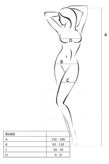 schwarzer String-Tanga Naja - S/M