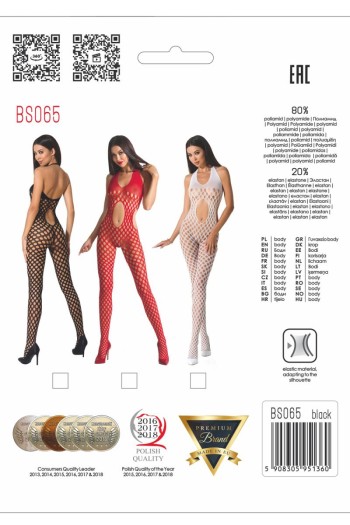 weißer Bodystocking BS065 von Passion