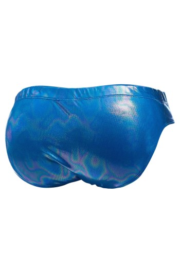 blauer Badeslip EMER4LD - L