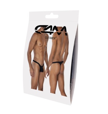 schwarzer Low Rise Bulge String C4MSPXBUL02 - XL