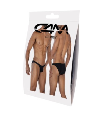 schwarzer Low Rise Bulge Brief C4MSPXBUL01 - M