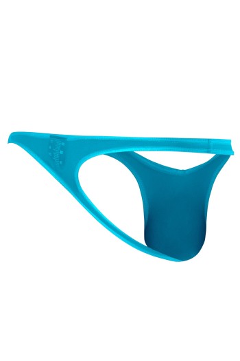 turquoise Mesh Low Rise Bulge String C4MSPXBUL02 GLOW - S