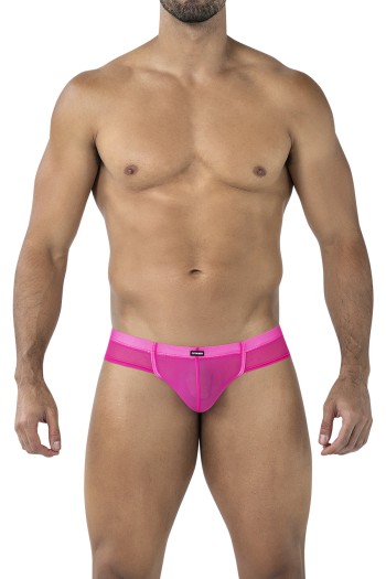 pinker Hybrid Cheeky Brief Netz C4MSPX22 GLOW - L