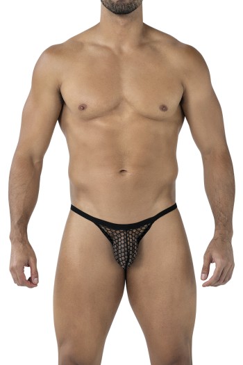 Black Thong Panel RAV123 - S