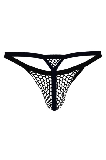 Black Thong Panel RAV123 - S