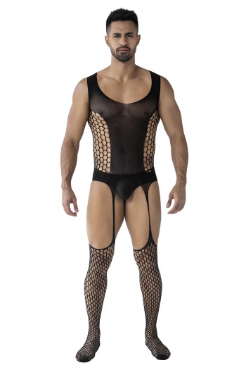 Herren Bodystocking ouvert RAV118 - S/M