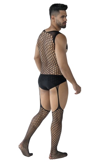 Herren Bodystocking ouvert RAV118 - S/M