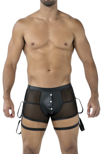 Black Prison Garter C4MRAV107 - S