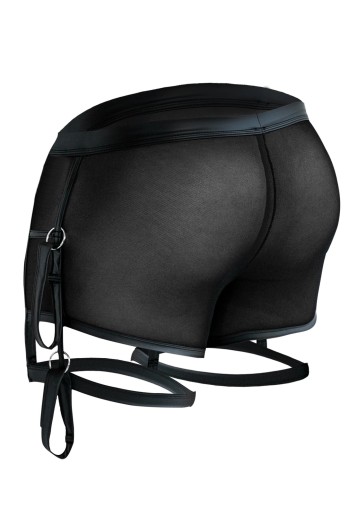 Black Prison Garter C4MRAV107 - S