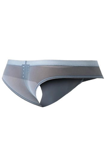 grey Mesh Hybrid Cheeky Brief C4MSPX22 - S