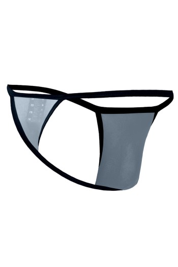 grauer Mini Tanga Kini Netz C4MSPX17 - L