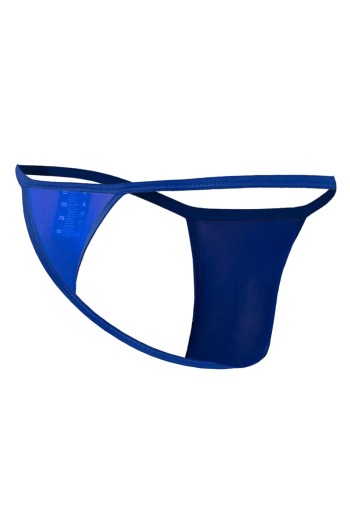 Electric Blue Mini Tanga Kini Mesh C4MSPX17 - S