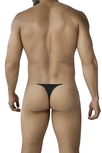 Black Seamless Thong C4MINV03 - S