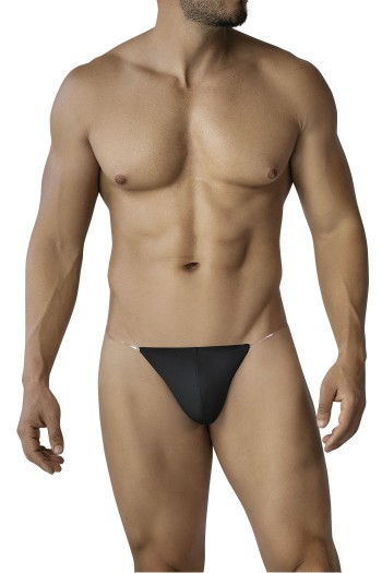 Black Seamless Thong C4MINV03 - S