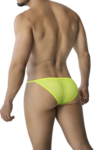 Neon Lime Mesh Mini Brief C4MMSH18 - M