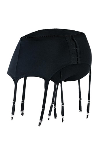 Black Crossed Garter C4MRAV108 - L