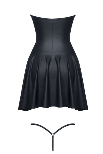 schwarzes Minikleid Rita - XXL