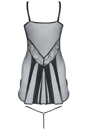 schwarzes Minikleid Lucette - M