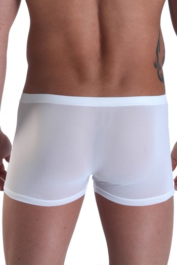 weißer Herren Boxer Open Heart L von Look Me