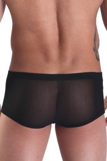 schwarzer Herren Short Open Heart S von Look Me