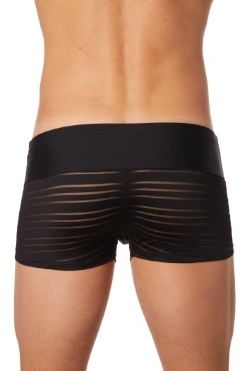 schwarze Herren Boxer Short 906-67 - XL