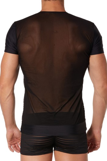 schwarzes Herren T-Shirt 906-81 - M