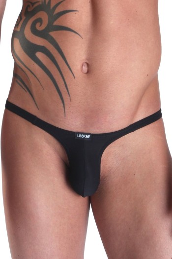 schwarzer Männer String-Tanga Sunny 96-57 M von Look Me