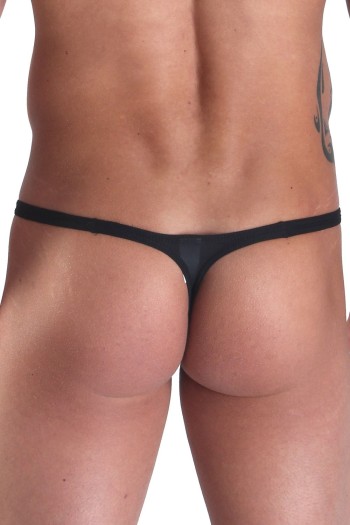 schwarzer Männer String-Tanga Sunny 96-57 M von Look Me