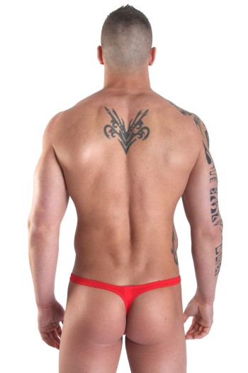 roter Männer Ministring 99-01 M von Look Me