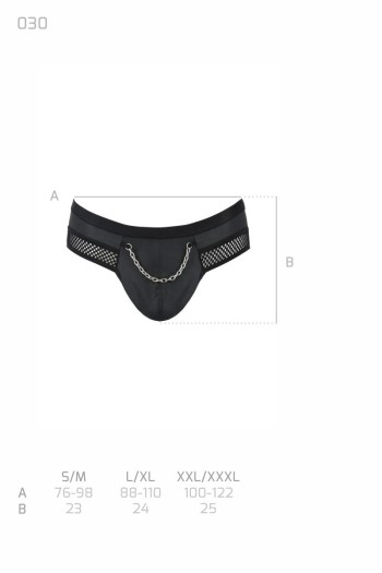 schwarzer Jock Strap 030 - S/M