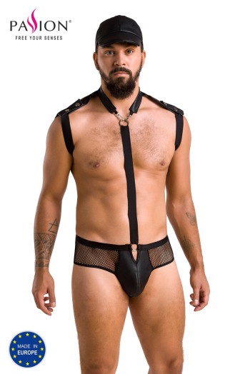 schwarzes Harness Set 038 - S/M