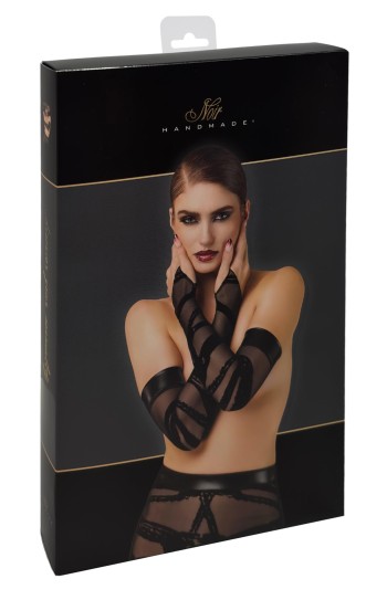 F361 Bondesque Opera Thumb Loop Gloves - S/M