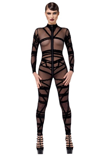 F357 Bondesque Catsuit - XS