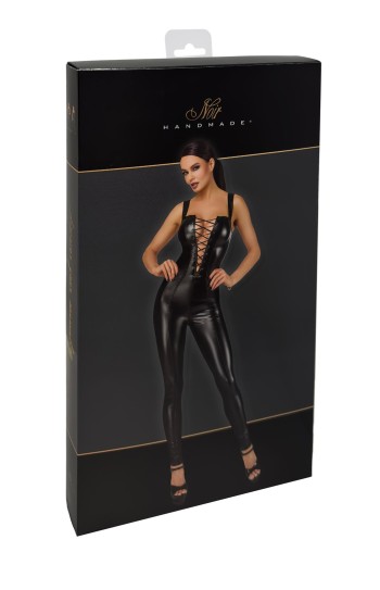 F362 Vixen Lace-Up Bodysuit - XS