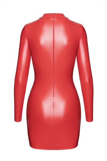 F367 Bombshell Bodycon Dress Red - XS