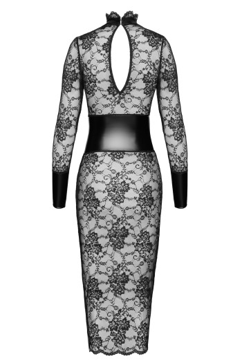 F375 Noirelle Lace Corset Midi dress - XS