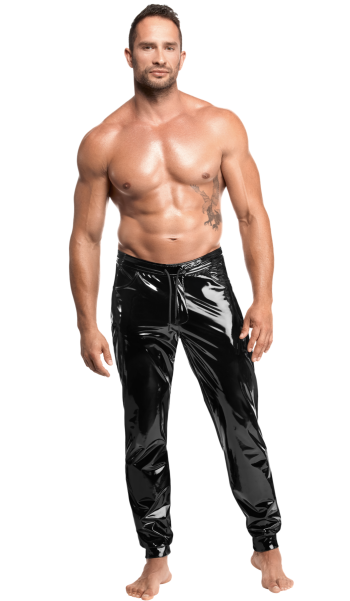 black Voltage PVC long pants H093 - S