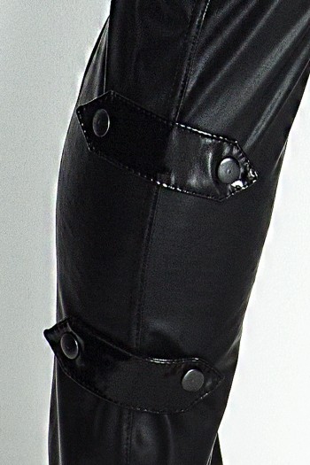 schwarze lange Hose H032 6XL von Noir Handmade