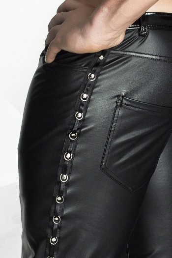 schwarze lange Hose H039 XL von Noir Handmade