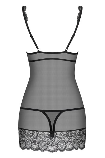 853-CHE-1 Chemise black - S/M