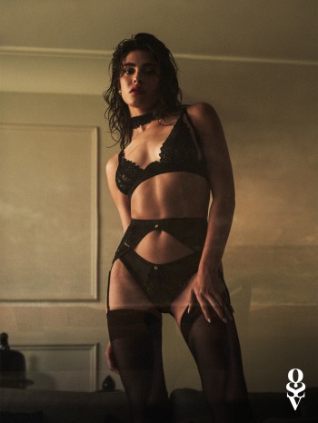 underwire bra Donarella black - XS/S