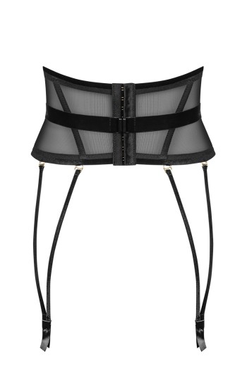 2018 Women Tulle Waspie with embroidery, suspenders and belt - 42