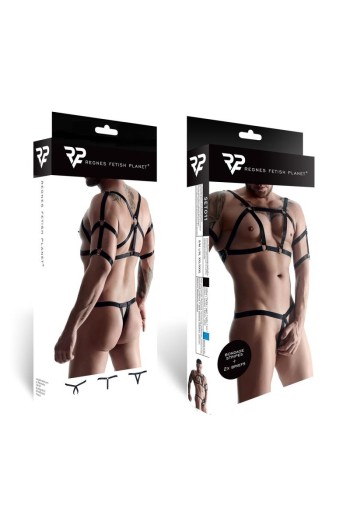 Harness SET011 schwarz - S/M