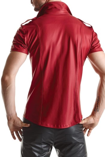 Herren Hemd RMCarlo001 rot - M