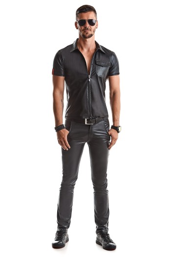 Herren T-Shirt RMEmilio001 schwarz - L